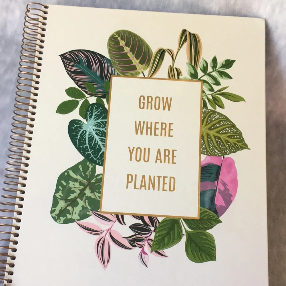 Paper Source Grow Where You Are Planted Tropical Plants Writers Journal NWT 140p